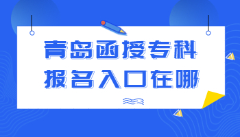 青島函授專科報名入口